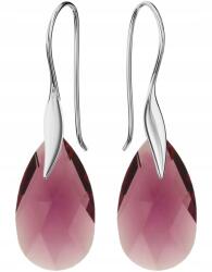 Mennica Świdnicka Ezüst Függő Női Fülbevaló Kristály Ajándék Anyának Hosszú