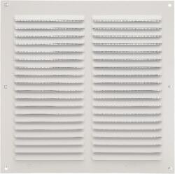 AMIG Alumínium szellőzőrács 20x20 cm rovarhálóval (20221)