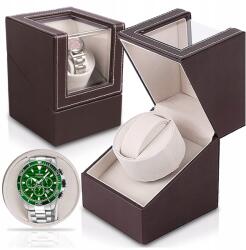 Vitrin Ékszerdoboz Barna Rotomata Egy Karóra Automata Doboz (007493)