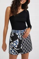 Desigual Farmer Mini Rokya, mintás, Size 34, kék (463286)