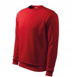 MALFINI Férfi pamut pulóver egyenes szabású Malfini Terry ESSENTIAL406 Piros S (4060114)