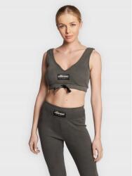 Ellesse Grafit Szürke Top, Size 36, pamut, bordázott (469094)