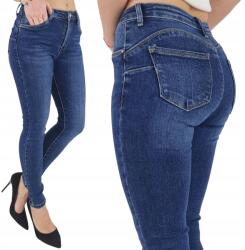 M. Sara Női prémium nadrág M. Sara farmer Kék testhezálló nadrágszár (6167361673)