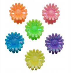 Hajcsatok állkapcsok színes virágok 6 db (0123-503)