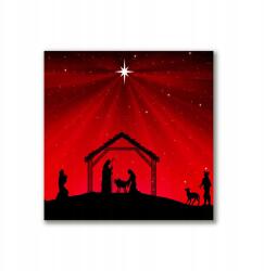 Tulup Vászonkép 40x40 Csillag Karácsony (ock-40x40-284689223)