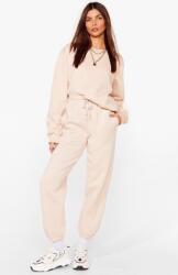 Nasty Gal Krémszínű Női Pulóver Casual 42 XL Aaa