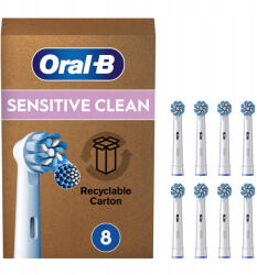 Oral-B Pro Sensitive Clean elektromos fogkefefejek, 8 db (BVOOL_385)