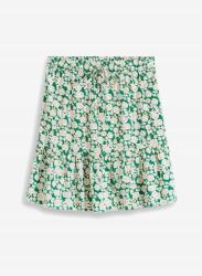 Bonprix Trapéz Mini Szoknya, Size 42, zöld, 100% viszkóz