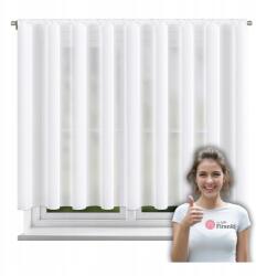 Xzhome Fátyol Függöny Fehér Klasszikus Ablak Dekoráció Konyha vagy Nappali 300x150T (wef34wef3432)