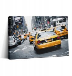 Wallfluent Vászonkép Hobbi az irodába New York Taxi a városi dugóban (010030010150000008480)