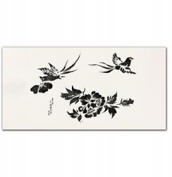 Coloray Fali vászonkép Madarak virágok 100x50 (010030010010000018270)