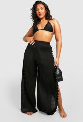 Boohoo KC95105 Boohoo Strandnadrág Rojtos Kivágásokkal 4XL