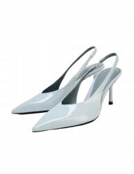 Shein Magassarkú Cipő Kék Nyitott Sarok Orr Spicc 37__37 (sx2501091787827971)