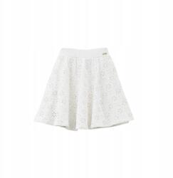 GUESS lányka szoknya, pamut, fehér, bő, 8-as éves méret (J3GD08KBK90 G011)