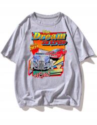 Shein Póló Szürke Laza Print 36 S__s