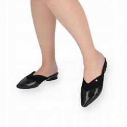  Piccadilly Fekete Lapos Sarkú Flip-flop Papucs (37) (463597)