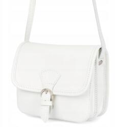 Beltimore Fehér Beltimore Női Bőr Kis Kézitáska Postás Táska K66 (K66)