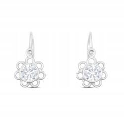 Gyermek fülbevaló fehéraranyból cirkóniákkal Evensong