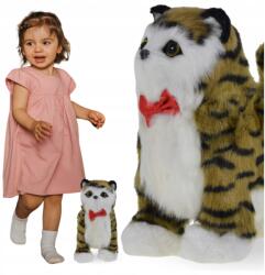 Skleplolki Cica Interaktív Macska Sétál Játék Nyávog Játék Kabalafigura Ajándék (KOTEK INTERAKTYWNY CHODZI GRA)