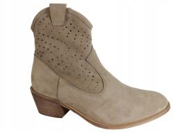 Eksbut Bokacsizma Eksbut 6946 MÉRET37 Bőr Bézs Velúr Áttört (6f-6946-r15)