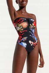 Desigual Fekete Mintás Fürdőruha (xs) (593355)