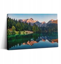 Wallfluent Fotó Vászonkép Lakberendezés Dolgozószoba Tájkép Tó 30x20 cm (010030010150000088539)