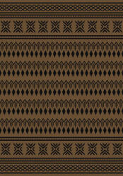 Berfin Eqos 002 Barna 80x150 cm Modern Szőnyeg