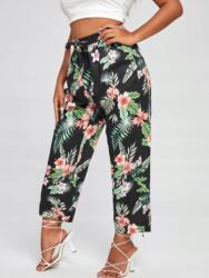 Shein Női Nadrág Print Egyenes Casual 48 Aaa