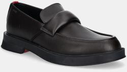 HUGO bőr mokaszin Lenner barna, férfi, 50536253 - barna Férfi 44
