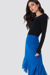 NA-KD Szoknya Kék Fodros