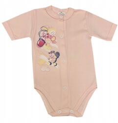 Gamex Csecsemő body cipzáras méhecskés rózsaszín 68cm (MIXBODYKR/16)