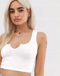 Boohoo Csíkos Felső Fehér 34