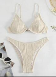 Shein Kétrészes Fürdőruha Krémszínű 40 L__L