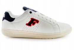 Fila Crosscourt 2 férfi sportcipő fehér ökobőr sport logó méret 44 (Crosscourt 2 Nt Patch FFM0272)