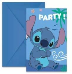 Procos Stitch: Party meghívó borítékkal - 6 db-os (96917) - ejatekok