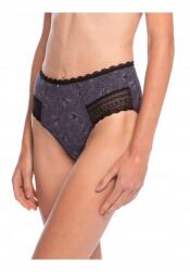 Lama Bugyi, magas pamut csipke, 2-PAK, Size XXL, többszínű (majtki bawełniane komplet)