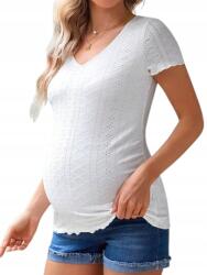 Shein Kismama Blúz Fehér, 36-OS Méret