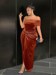 Shein Velúr Réz Maxi Ruha (1XL) (587164)