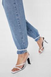 Nasty Gal Fehér Animal Print Szandál (39) (585693)