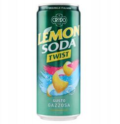 Lemon Soda cukormentes csavar 330 ml olasz limonádé doboz (8057192005803)