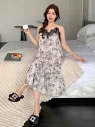 Shein Mintás Vállpántos Hálóing (L) (587587)