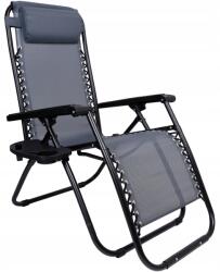 eHokery Zero Gravity Összecsukható Kerti Szék Napozóágy Strand Kert (5902340322055)