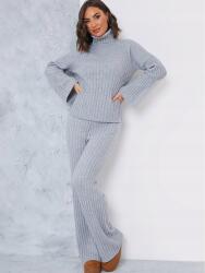 In The Style Szürke Bordázott Nadrág (34-36) (597626)