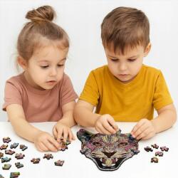 Fa puzzle Fantasztikus leopárd állat 200 db-os puzzle (B0CK2C8HLS)