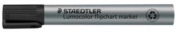 STAEDTLER Flipchart marker, 2 mm, kúpos, STAEDTLER "Lumocolor 356", fekete (356-9)