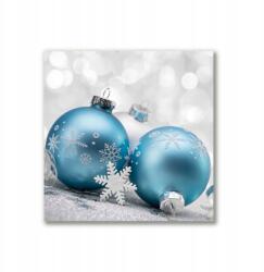 Tulup Canvas fotó 40x40 Bombák Tél Karácsony Dekoráció (ock-40x40-91899879)