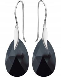 Mennica Świdnicka Ezüst Fülbevaló Lógó Női Horog Kristály Női (Prezent Na Urodziny Dzień Matki Mamy Srebro)