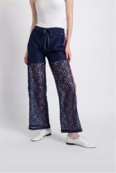 Fracomina Sötétkék Széles Nadrág (L) (391754)