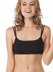 Skiny Fekete Basic Női Rövid Felső 42 XL 1ZIG