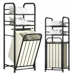  Szennyestartó Kosár Szennyestartó Fürdőszoba Polc 98, 5x37x35 CM (KOSZ7)